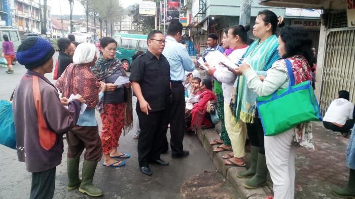 BPJS Ketenagakerjaan Sosialisasikan Jaminan Sosial kepada Ratusan Petani Aron Berastagi
