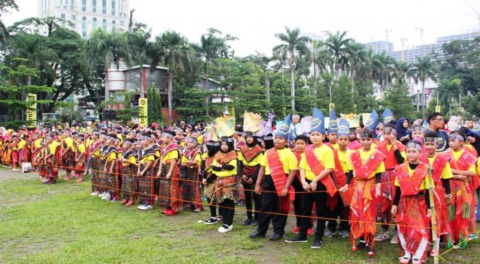 Ini Lomba Festival Tari Kolosal Batak di Medan