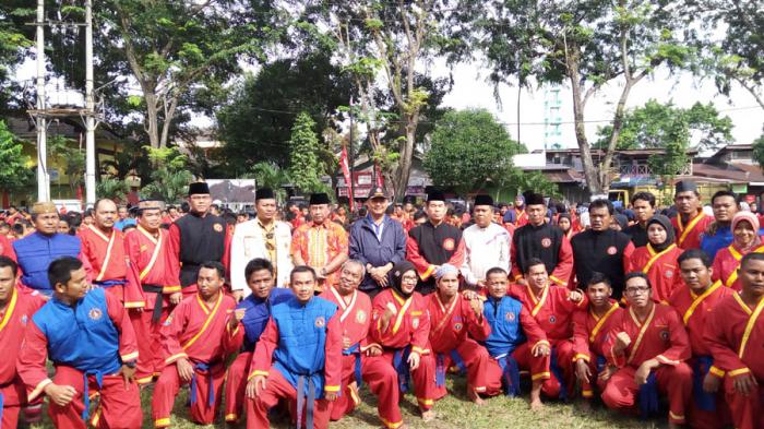 Latihan Gabungan Pencak Silat Tapak Suci Putera Muhammadiyah