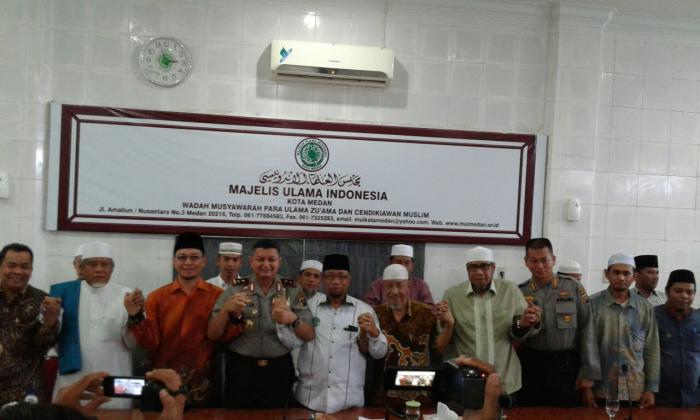  Di Sumut, Polisi dan MUI Sepakat Doa Bersama Pada Aksi 212