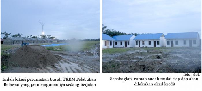 2.200 Rumah Telah Dibangun untuk Buruh TKBM Pelabuhan Belawan