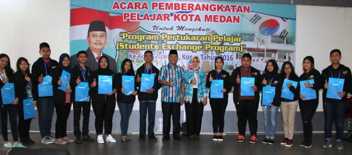 16 Pelajar Medan Ikuti Student Exchange Program ke Kota Gwangju