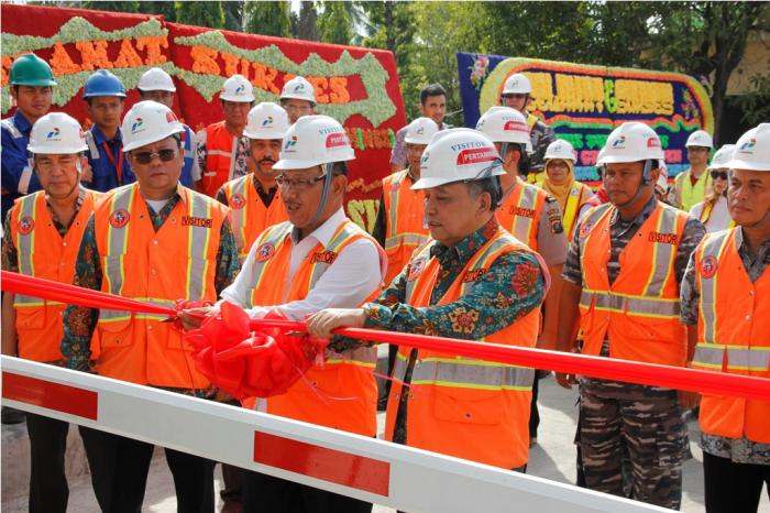 Akhyar Nasution Resmikan Pengoperasian NGM Pertamina