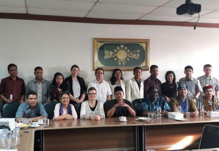 Perkumpulan Mahasiswa Kristen Dunia Kunjung PBNU, Tanyakan Resep Damai di Indonesia