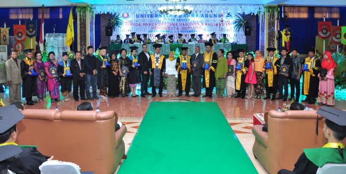 UDA Wisuda 1.253 Pascasarjana, Sarjana dan Ahli Madya
