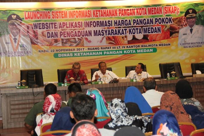 Dinas Ketahanan Pangan Luncurkan Website sikapmedan.com