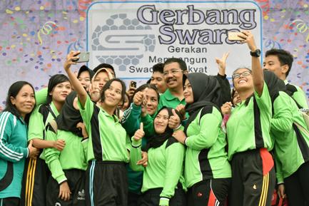 Gubernur Sumut : Swadaya Rakyat Sukseskan Pembangunan