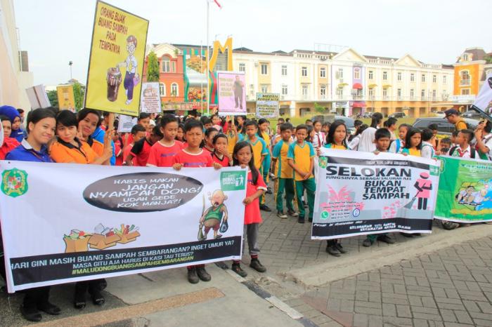 Kampanye Sadar Sampah Kelurahan Titi Rantai