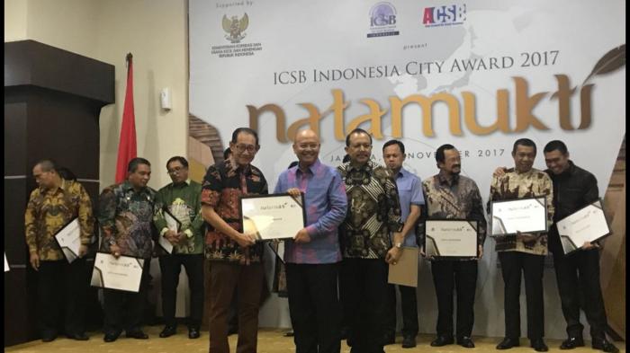 Wali Kota Raih Penghargaan Natamukti 2017