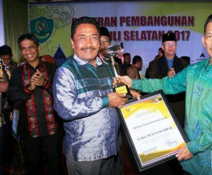 Stand Setdakab Juara Umum Pameran HUT Tapsel