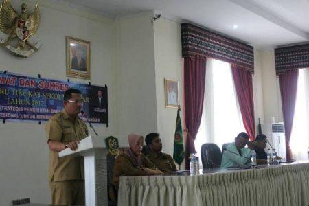 Dinas Pendidikan Tapsel Gelar Olimpiade Guru SD