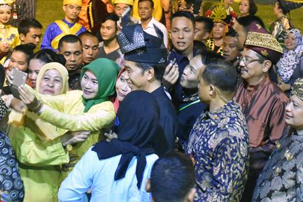 Jokowi Ingatkan Masyarakat Jaga Nilai Budaya Adiluhung