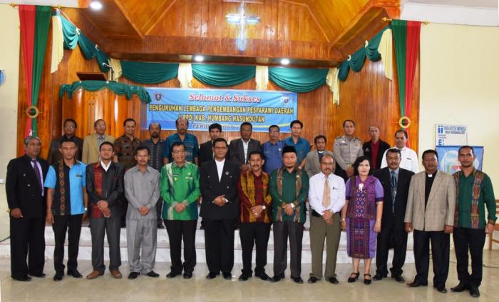 Lembaga Pengembangan Pesta Paduan Suara Gerejawi Humbang Hasundutan Dikukuhkan
