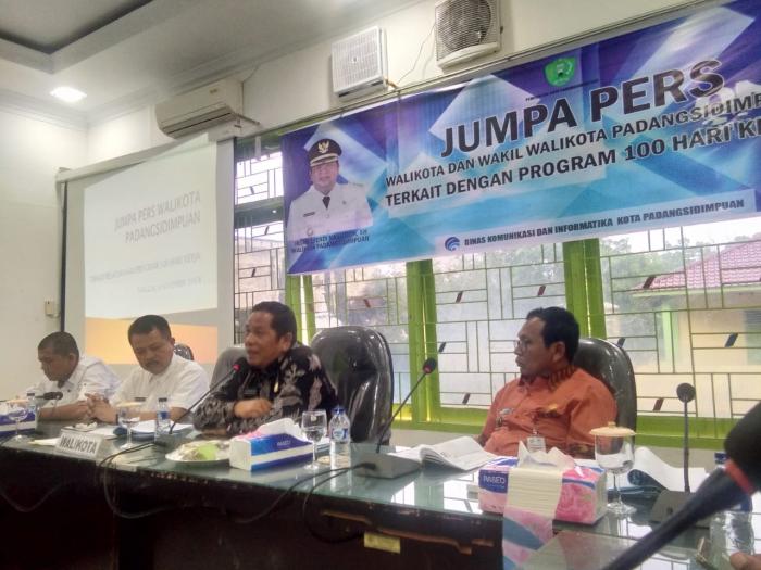 Ini Dia 14 Program 100 Hari Kerja Walikota Padangsidimpuan