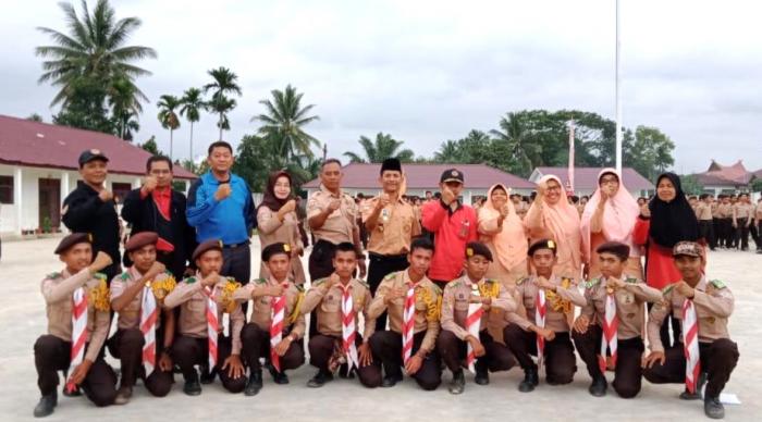 Gudep SMKN 2 Padangsidimpuan Gelar Persami dan Penerimaan Tamu Andalan