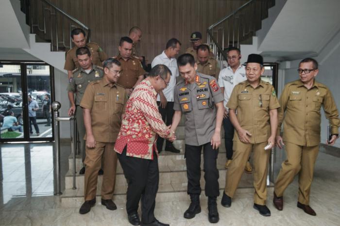 Silaturahmi Akhyar Nasution dan Rombongan ke Polrestabes Medan