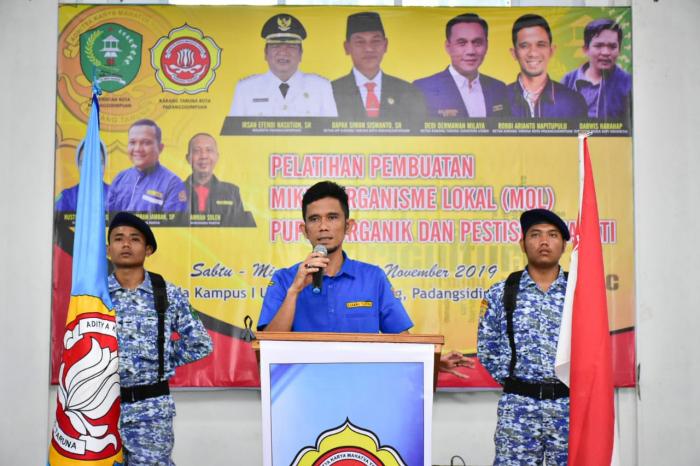 Karang Taruna Padangsidimpuan Gelar Pelatihan Ciptakan Petani Milenial