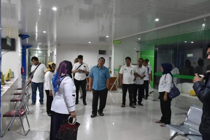 Walikota Padangsidimpuan Sidak Pelayanan Dasar RSUD