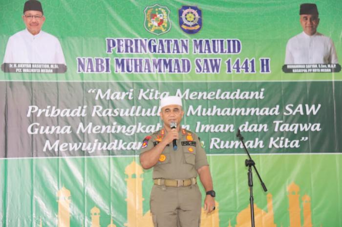 Kasatpol PP, M Sofyan Ajak Jajaran Teladani Rasulullah SAW