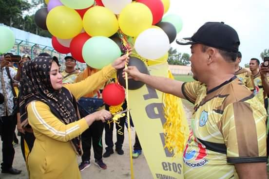 Bupati Labuhanbatu Buka Liga Pendidikan Indonesia