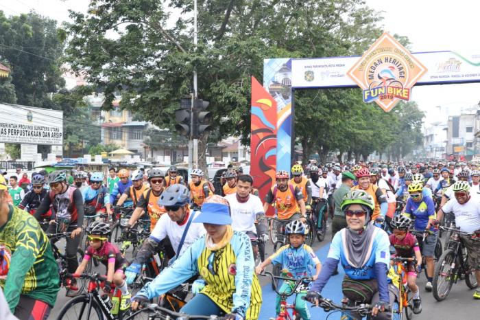 Promosi Heritage Melalui Medan Heritage Fun Bike