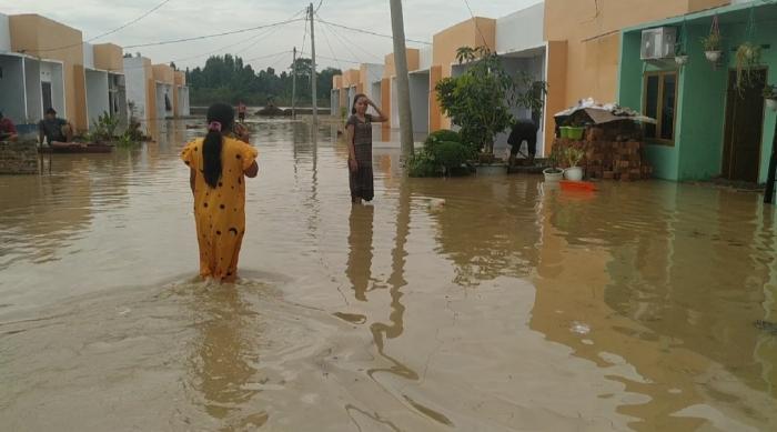 Jadi Korban Banjir, Warga Grand Mutiara Batang kuis Tuntut Tanggung jawab Pengembang
