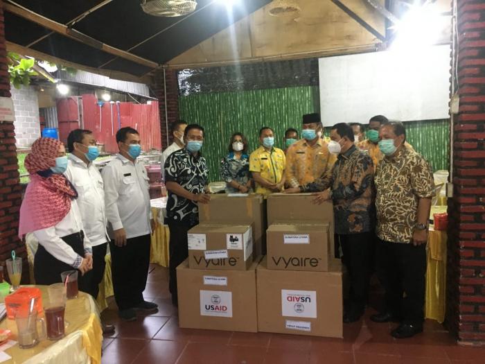 RSUD Rantauprapat Terima Bantuan Dua Pentilator Dari Gugus Tugas Provsu