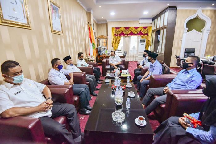 Walikota Terima Audensi BKPRMI Padangsidimpuan