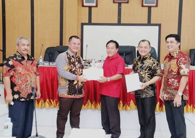 Pemerintah Kota Gunungsitoli Sampaikan Nota Keuangan Ranperda APBD TA 2022