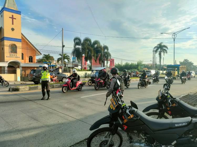 Perkuat Sinergitas dan Soliditas, Brimob Sumut Sambang Mako TNI Yon Armed Artileri 2/105 Baterai Tempur