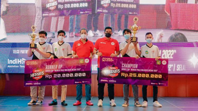 ESI Medan dan Gamers Ucapkan Terimakasih kepada Bobby Nasution
