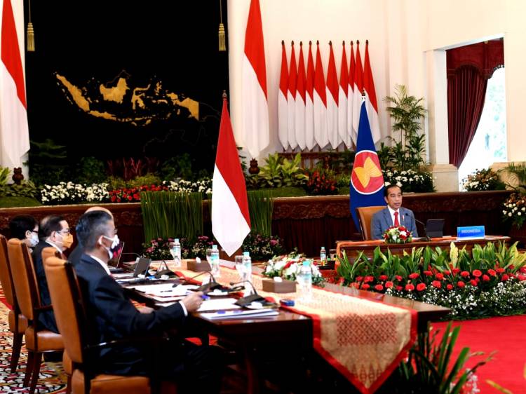 Peringatan 30 Tahun ASEAN-RRT, Presiden Dorong Peningkatan Kerja Sama Kedua Pihak
