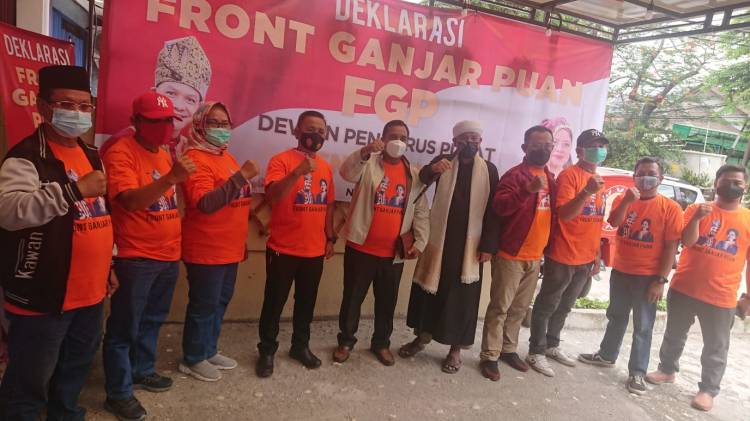 Relawan FGP Deklarasi Pasangan Ganjar-Puan untuk Pilpres 2024