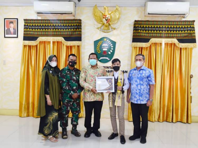 Walikota Terima Audensi Putra Sidimpuan Akan Ikuti Ajang Model Internasional