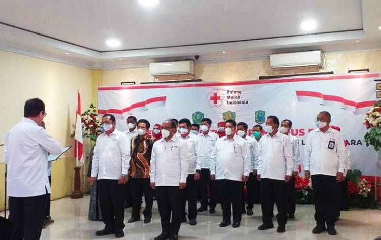 Irsan Efendi Nasution Dilantik Jadi Ketua PMI Sidimpuan