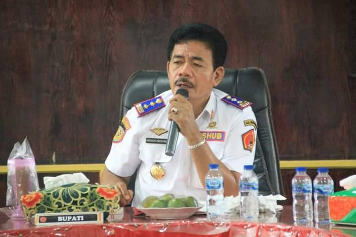 Bupati Pimpin Rapat Koordinasi Pengawasan Tindak Lanjut Hasil Pemeriksaan APIP/APEP Tingkat Kabupaten Nias Barat Tahun 2021