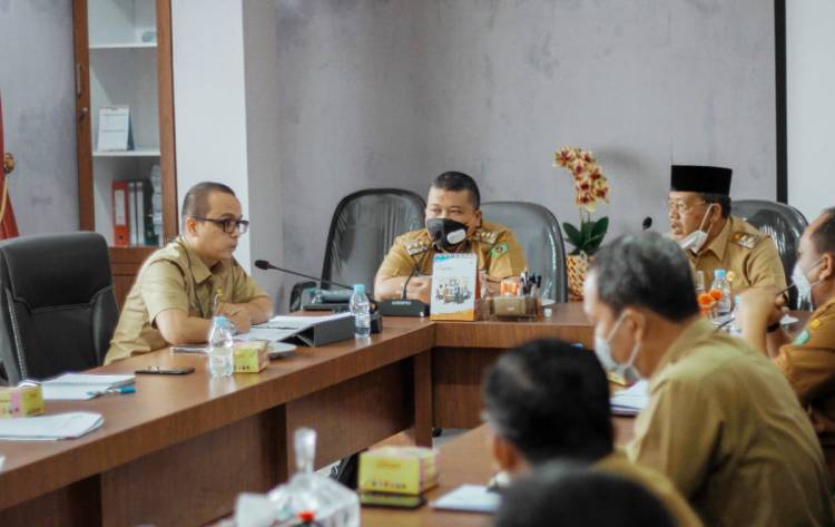 Pemko Sidimpuan Dan Pemkab Tapsel Gelar Rapat Koordinasi P3D