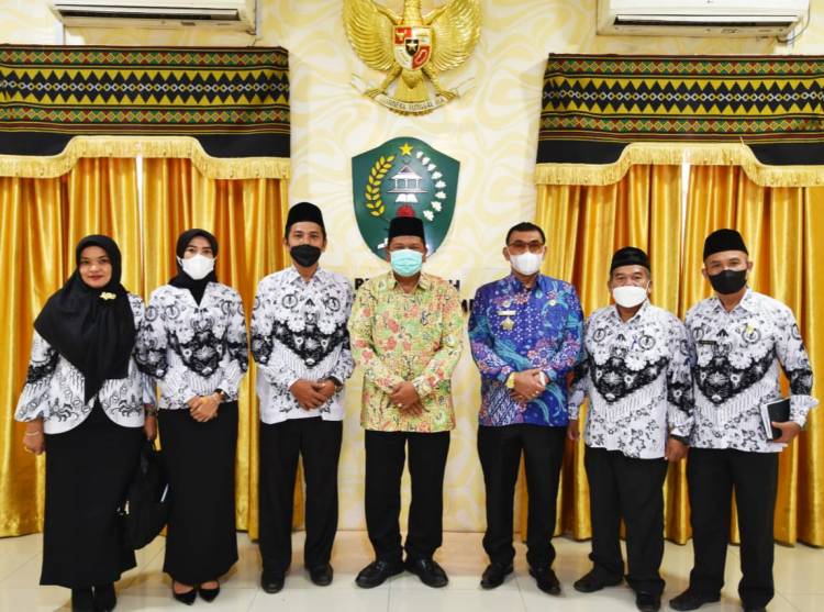 Walikota Sidimpuan Terima Audensi PGRI