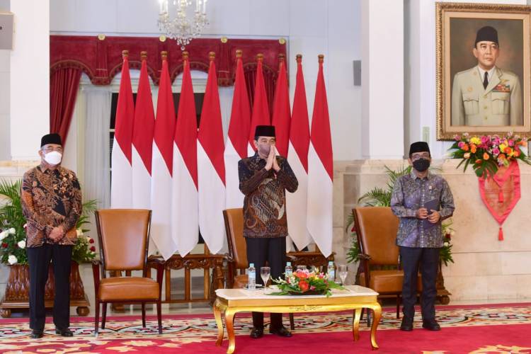 Presiden Jokowi Apresiasi Kontribusi dan Konsistensi Muhammadiyah dalam Penanganan Pandemi Covid-19