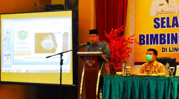 Wakil Walikota Sidimpuan Buka Bimtek Pelayanan Prima