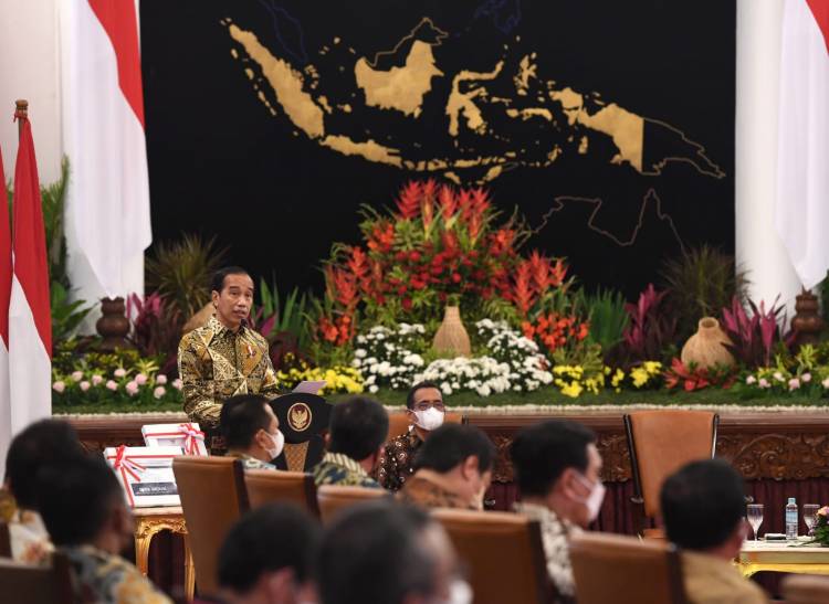 Presiden Minta APBN 2022 Dirancang Responsif, Antisipatif, dan Fleksibel
