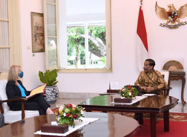 Presiden Jokowi Bahas Tindak Lanjut Kerja Sama Ekonomi Strategis dengan Menlu Inggris