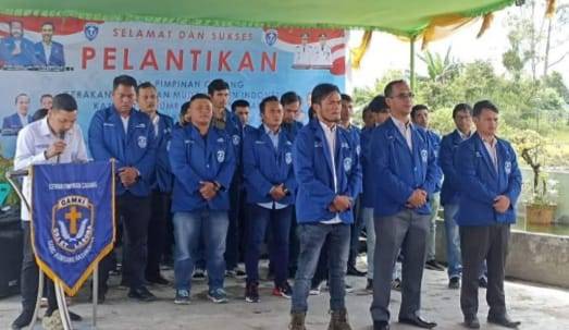 Pimpinan Cabang Gerakan Angkatan Muda Kristen Indonesia (DPC GAMKI) Kabupaten Humbang Hasundutan Masa Bakti 2022-2025 Resmi dilantik