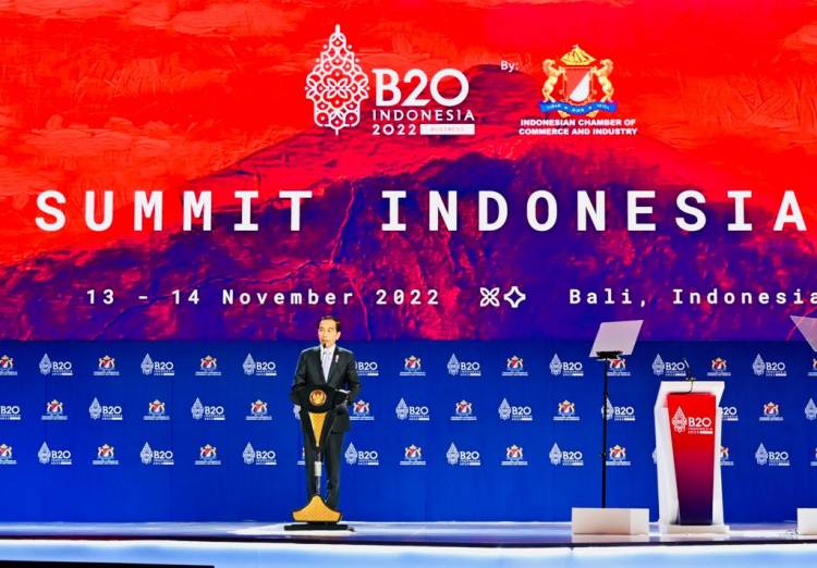 Hadiri B20 Summit, Presiden Sampaikan Strategi Indonesia Hadapi Masalah Ekonomi Dunia
