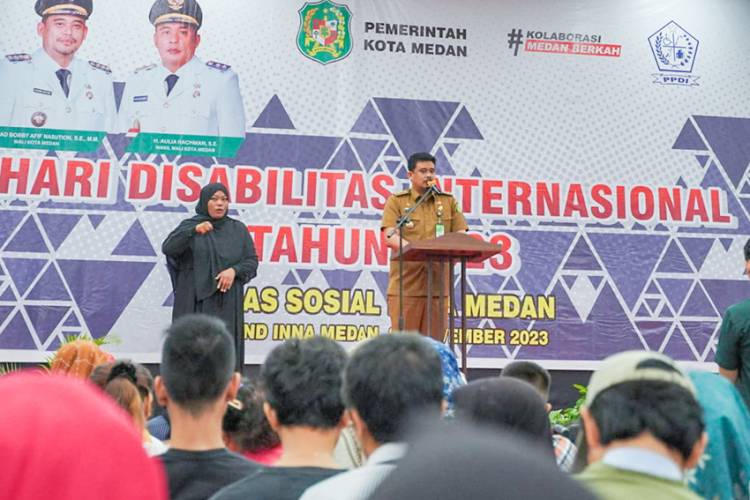 Ini Bentuk Kepedulian Bobby Nasution Terhadap Penyandang Disabilitas
