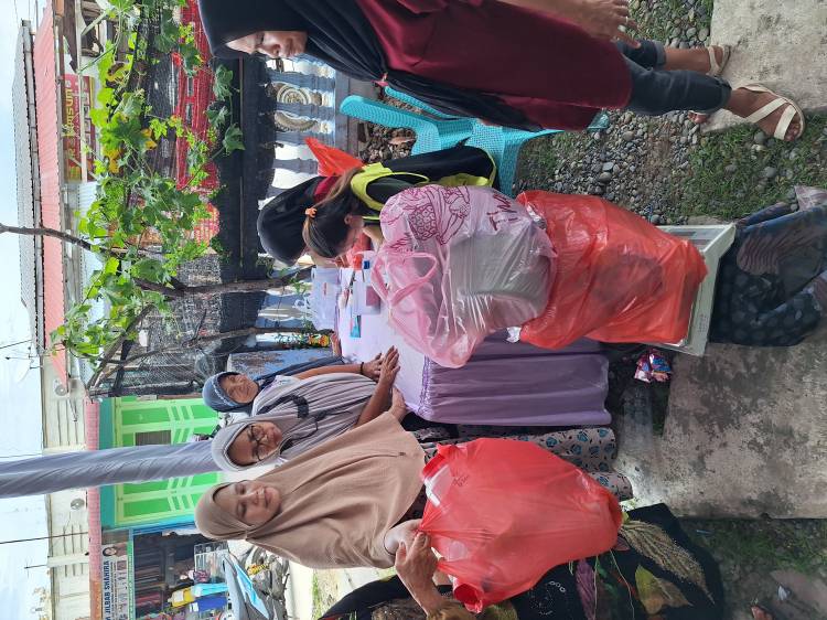 Bank Sampah Berkah Selenggarakan Cek Kesehatan Gratis bagi Warga Belawan