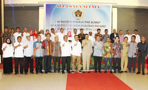 Gubernur Dukung Program PWI Jadi Mitra Kerja Terdepan