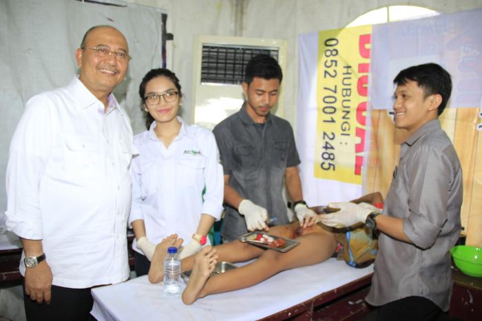 BKM Jami Darul Ikhlas Adakan Khitanan Massal dan Pengobatan Gratis