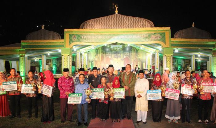 Medan Juara Umum Festival Nasyid