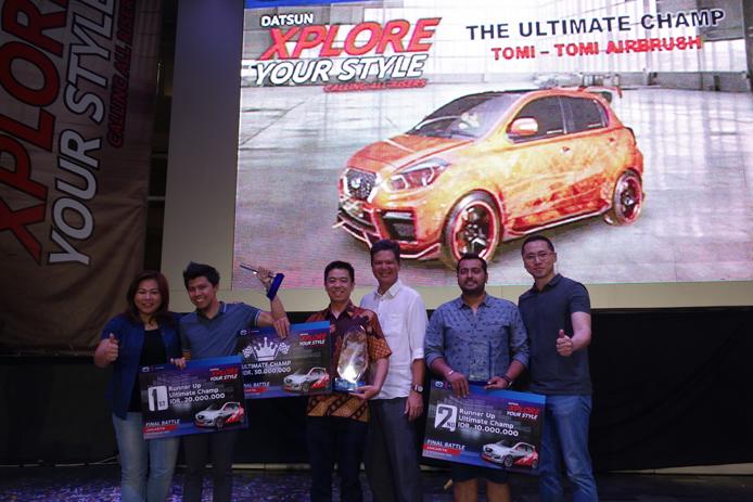 Datsun Telah Memilih Ultimate Champion Datsun Xplore Yoru Style 2016